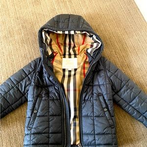 Burberry kids winter jacket
